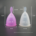 Feminine hygiene silicone menstrual cup period girls